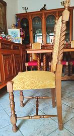 Tavovo in legno composto da 6 sedie  TRATTABILE!!!