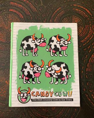 Raccoglitore anelli anni 90 blasetti candy cow