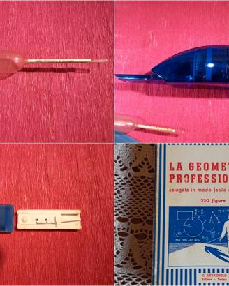 Anni 60:Lattodensimetro-Miniaspiratore-LibroAnni40