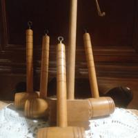 BATTICARNE IN LEGNO VINTAGE 