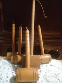 BATTICARNE IN LEGNO VINTAGE 