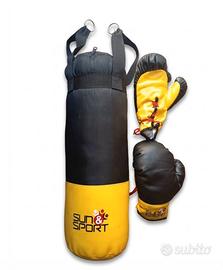 Sacco da boxe e guantoni per bambini SUN & SPORT