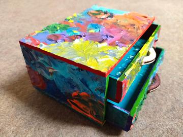 Mini cassettiera pezzo unico