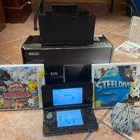 Nintendo 3Ds Nero + 3 giochi + scatola