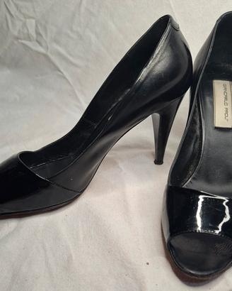 scarpe tacco open-toe Giancarlo Paoli