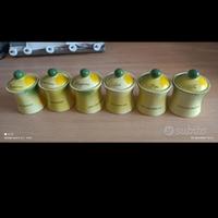 Set contenitorix spezie+portaspezie di legno 