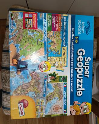Super Geo Puzzle – Gioco educativo geografico
