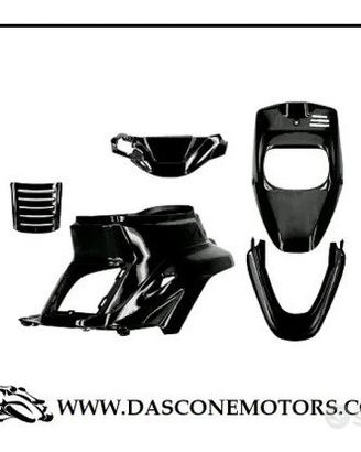 Kit carene Nuove Booster 5 pezzi nero met