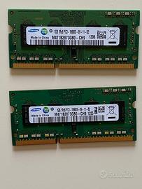 Set memorie RAM Samsung 1Gb 1Rx8 PC3 10600S
