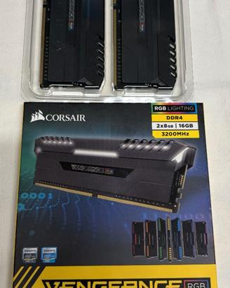RAM Corsair Vengeance RGB 16GB 2x8GB DDR4 3200MHZ