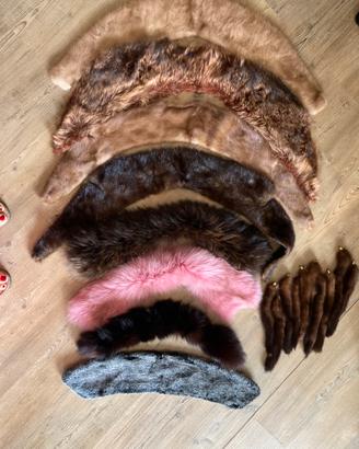 Stock colli pelliccia