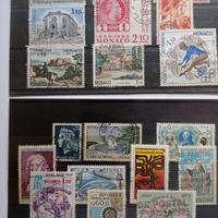 Lotto Misto Francobolli d'Epoca Monaco e Francia
