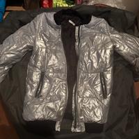 Piumino argento bimba Liujo