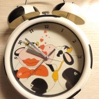 Collezione Sveglia bianco nero Mucca.