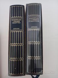 2 libri con opere di Shakespeare