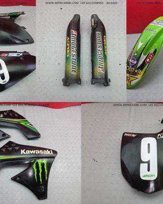 KIT PLASTICHE KAWASAKI KXF 250 2009 2010 KX-F