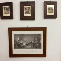 Stampe con cornici in arte povera