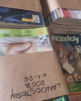 lotto circa  180 fumetti Lanciostory, descrizione 