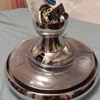 lampadario led  ventilatore a scomparsa
