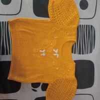 maglioncino di filo fatto a mano handmade