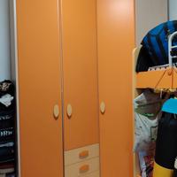  letto a castello e cabina armadio vendibili separ