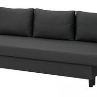 Divano letto Ikea grigio scuro usato ottime condiz