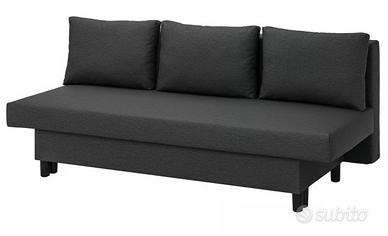 Divano letto Ikea grigio scuro usato ottime condiz