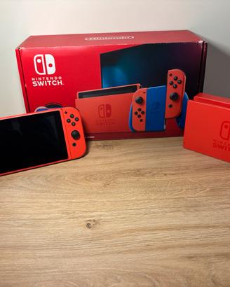 🎮 Nintendo Switch Mario Red & Blue Edition -  Set