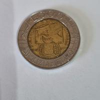 moneta polizia di stato 500 lire 1997