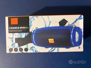 Cassa Bluetooth altoparlante charge mini 4+ nuova
