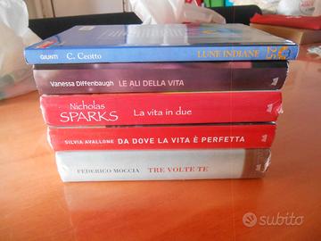 Blocco libri di narrativa