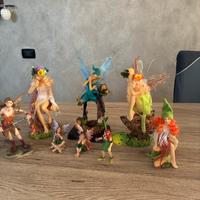 Piccola collezione di 8 fate