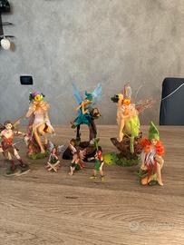 Piccola collezione di 8 fate
