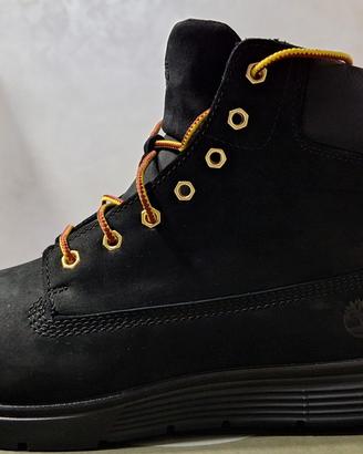 2 PAIA stivaletti timberland nero e cammello 44