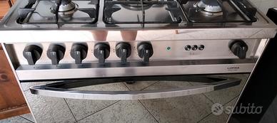 Cucina a gas 5 fuochi acciaio inox LOFRA 