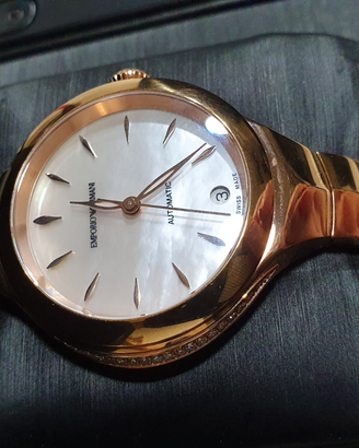 Orologio Emporio Armani Fluid Deco diamanti