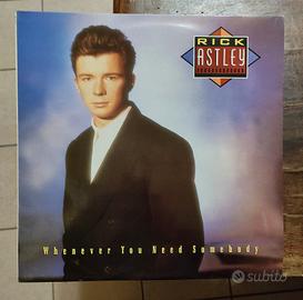 LP Vinile RICK ASTLEY WHENEVER YOU NEED SOMEBODY 