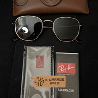 Ray-Ban Rb3548n Occhiali da Sole Verde-Oro - Tg.48