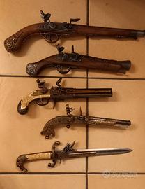 Armi d'epoca da collezione