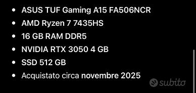 ASUS TUF Gaming A15