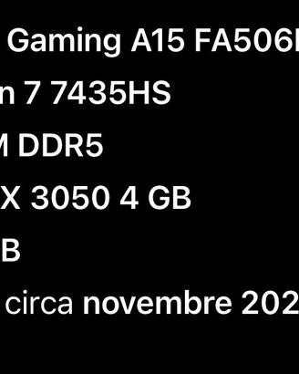 ASUS TUF Gaming A15