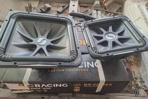 svariati conponenti car audio