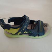 sandalo Geox n 38 soletta in pelle 