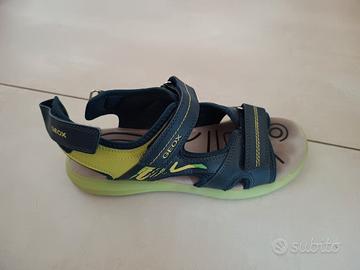 sandalo Geox n 38 soletta in pelle 