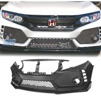 PARAURTI ANTERIORE HONDA CIVIC 16- LOOK TYPE R