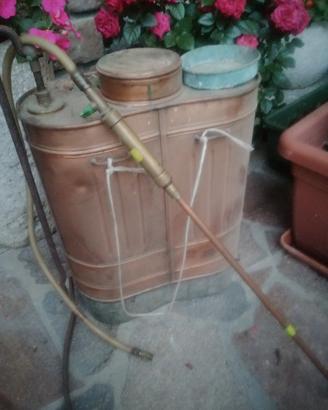 pompa x solfato in rame vintage