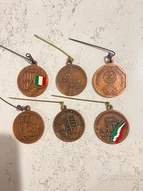 Medaglie commemorative alpini in bronzo