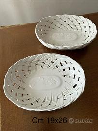 Mulino Bianco ceramica ovale e rotondo NUOVO