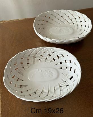 Mulino Bianco ceramica ovale e rotondo NUOVO