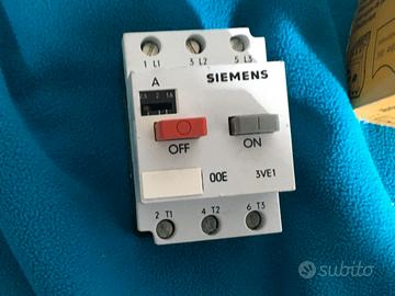 Siemens 3VE1000-2H 600V 30A Protezione Motore